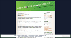 Desktop Screenshot of leftcoastsportsbabe.com